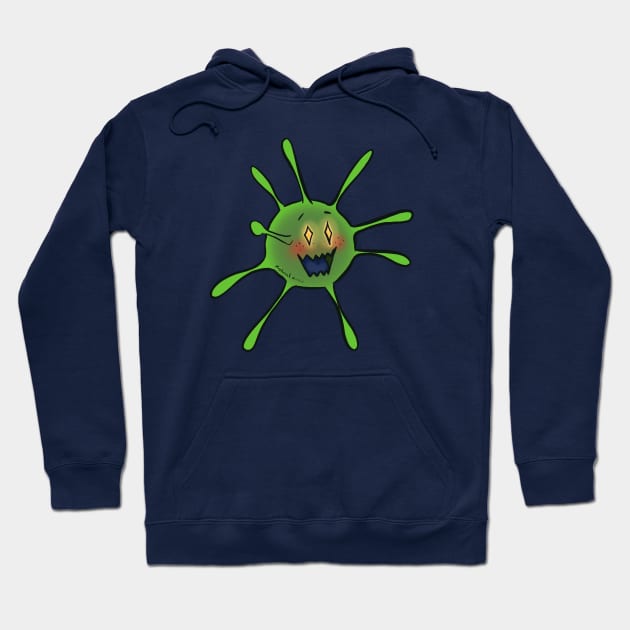 Happy Nocturnal Virus Hoodie by Nocturnal Virus